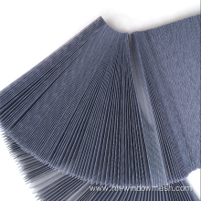 Folding glass fiber insect mesh for fire